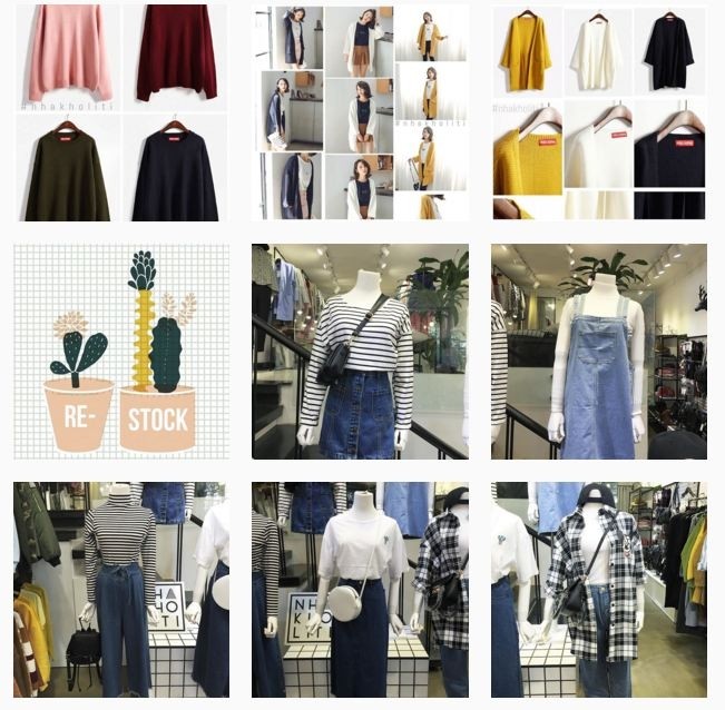 10 shop áo thun crop đẹp nhất trên Instagram
