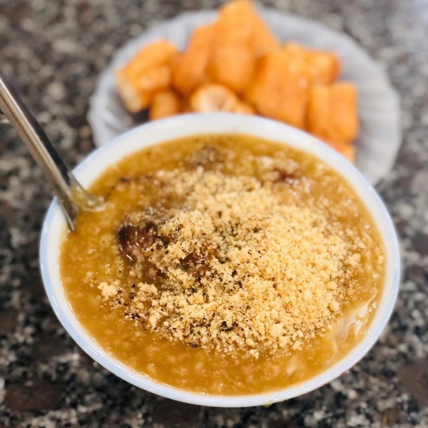au tau porridge, northwest specialties, vietnamese specialties, come to ha giang to enjoy ‘unique but strange mouth’ porridge