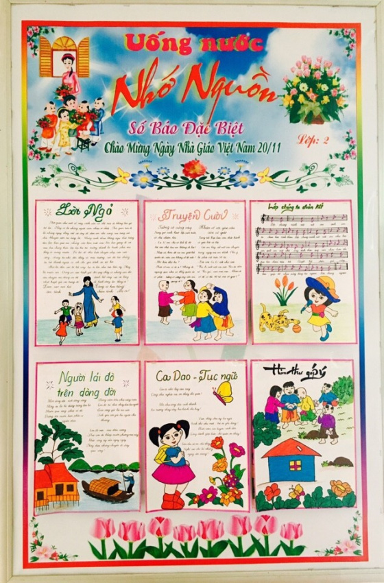 20 bài thơ báo tường hay và ý nghĩa nhất ngày nhà giáo Việt Nam