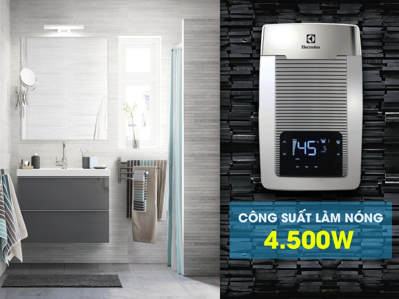 10 máy tắm nước nóng tốt nhất từ thương hiệu electrolux