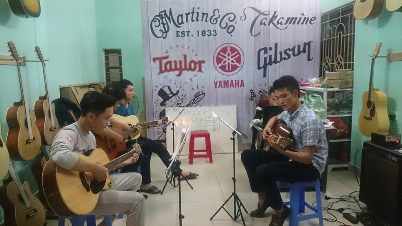 6 địa chỉ học đàn guitar giá rẻ và uy tín nhất dành cho sinh viên hải phòng