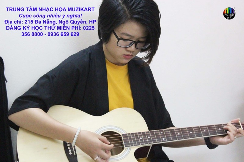 6 địa chỉ học đàn guitar giá rẻ và uy tín nhất dành cho sinh viên hải phòng