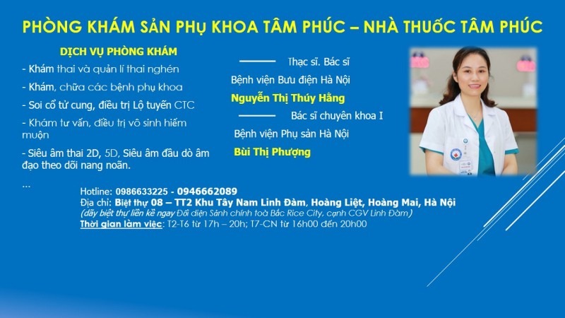 5 địa chỉ khám phụ khoa chất lượng nhất tại quận hoàng mai, hà nội