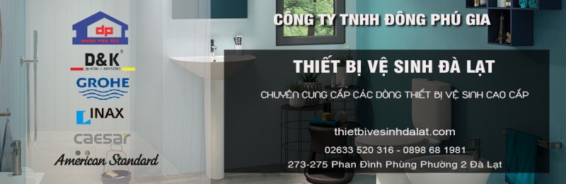 5 địa chỉ cung cấp thiết bị vệ sinh uy tín nhất tỉnh lâm đồng