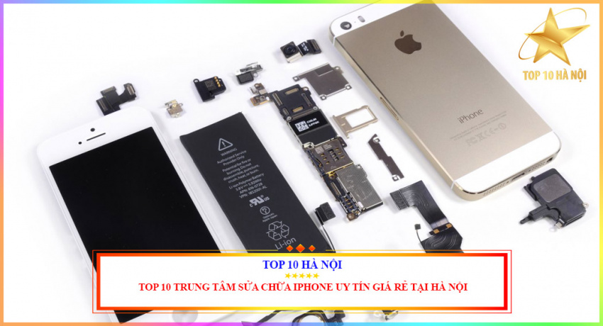 top 10 trung tâm sửa chữa iphone uy tín giá rẻ tại hà nội