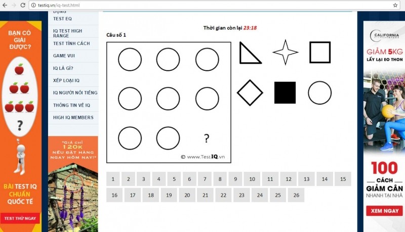10 trang web kiểm tra chỉ số iq chính xác nhất bạn nên thử