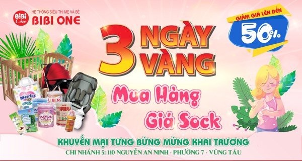 5 shop mẹ và bé chất lượng nhất ở vũng tàu