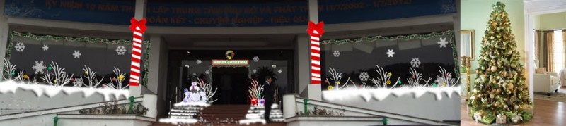 8 Dịch vụ trang trí Giáng sinh (Noel) độc đáo nhất tại TP. HCM