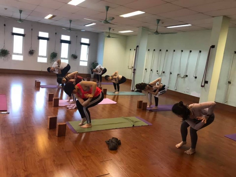 8 phòng tập yoga tốt nhất quận ba đình, hà nội