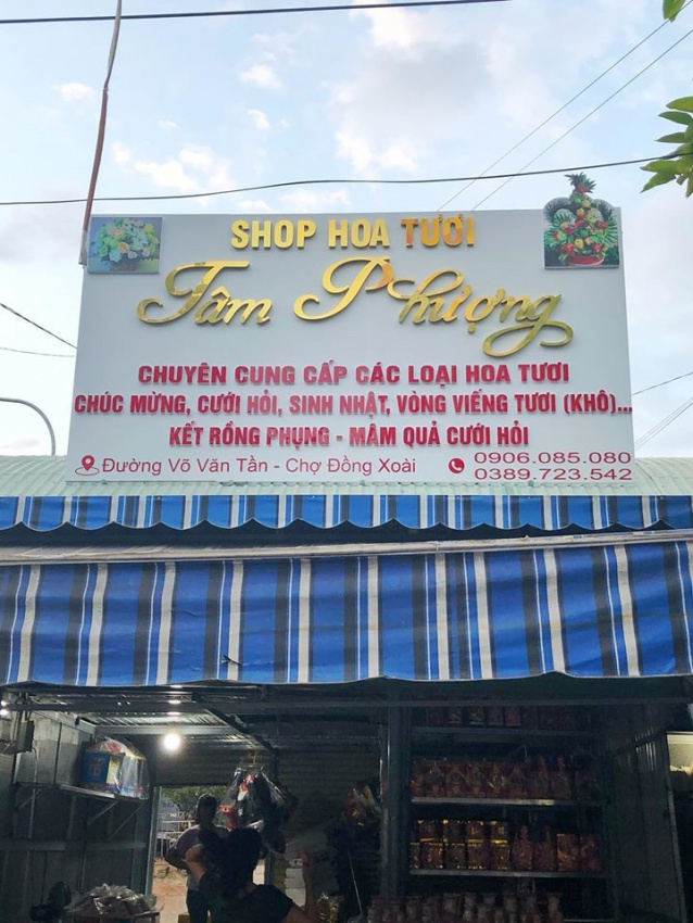 10 cửa hàng hoa tươi đẹp nhất đồng xoài, bình phước