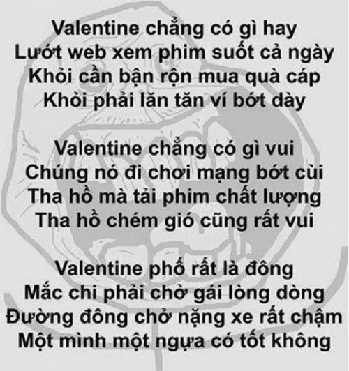 20 hình ảnh chế hài hước nhất về ngày valentine 14/2