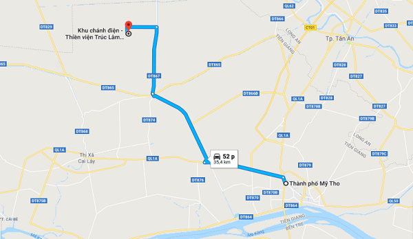 Thiền viện Trúc Lâm Chánh Giác – Thiền viện lớn nhất Việt Nam tại Tiền Giang