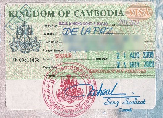 Du lịch Campuchia có cần xin visa không?