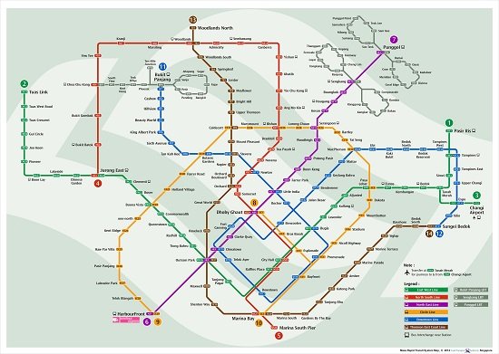 Kinh nghiệm cần biết khi đi tàu điện ngầm ở Singapore