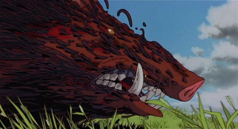 10 chi tiết đầy ám ảnh trong phim hoạt hình công chúa mononoke