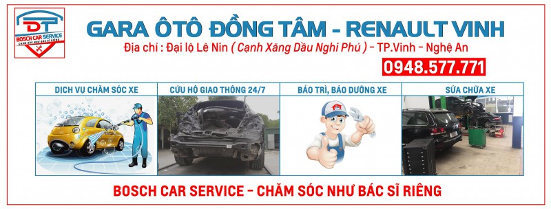 5 gara sửa chữa ô tô uy tín và chất lượng ở tp. vinh, nghệ an