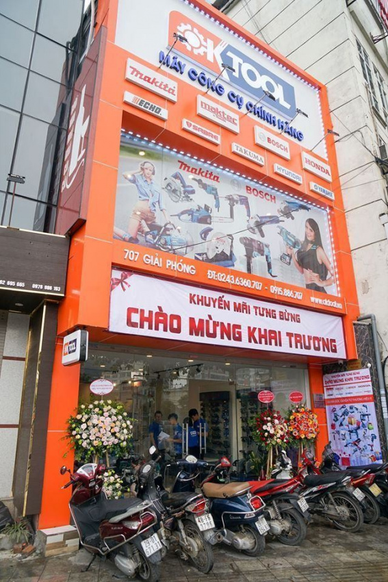 7 địa chỉ bán máy khoan chất lượng, giá tốt tại Hà Nội