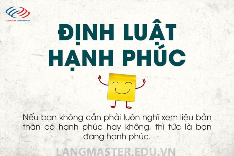 8 định luật cuộc đời bạn nên nhớ