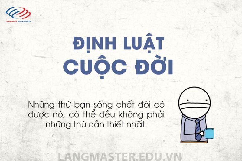 8 định luật cuộc đời bạn nên nhớ