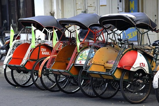 Những phương tiện đi lại truyền thống ở Jakarta