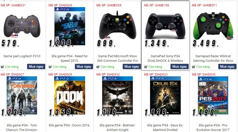 microsoft,  9 địa chỉ mua bán đồ game, ps3, ps4 uy tín và giá rẻ nhất hà nội