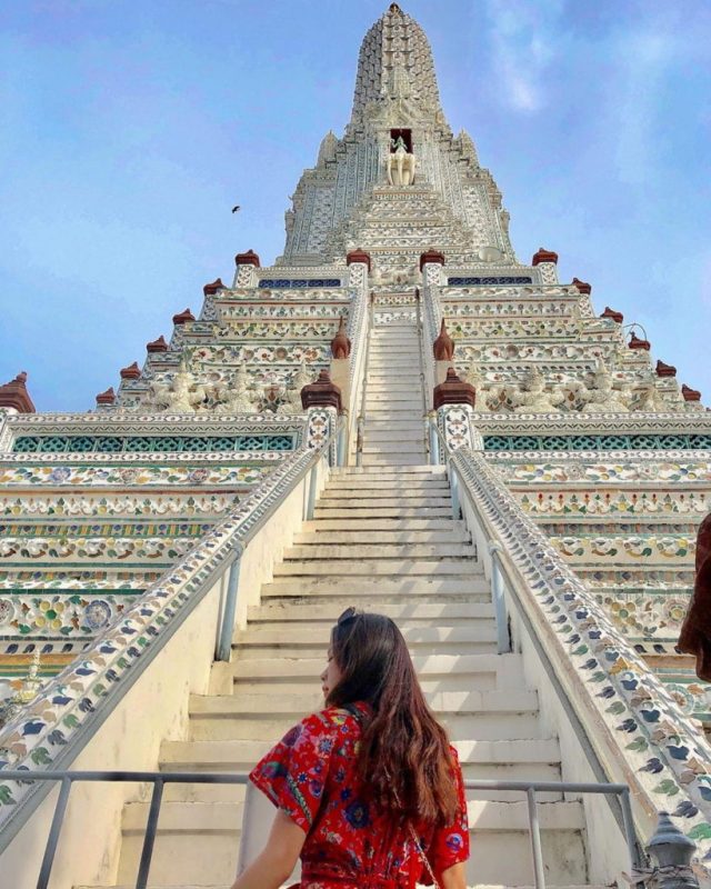 chùa wat arun – bình minh bên bờ sông chao phraya bangkok