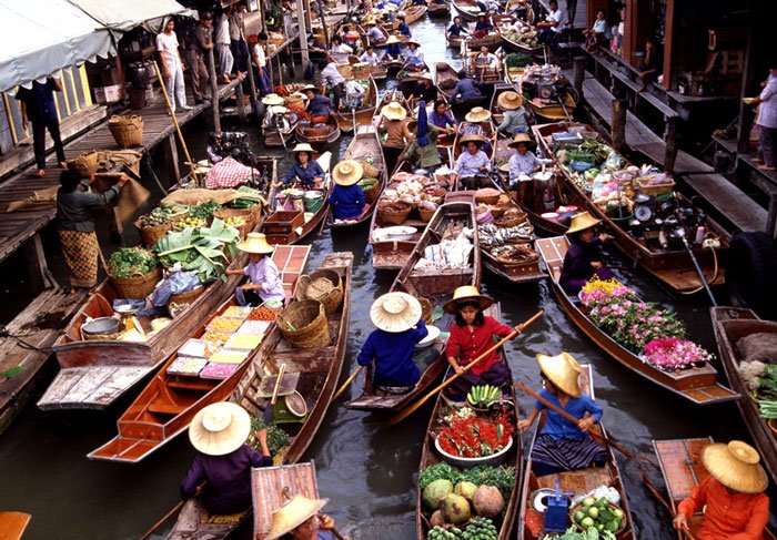 5 chợ nổi ở bangkok khiến du khách quên lối về