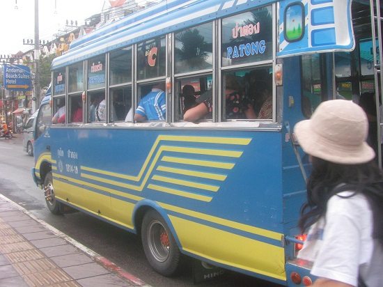 kinh nghiệm đi xe bus địa phương ở phuket, thái lan