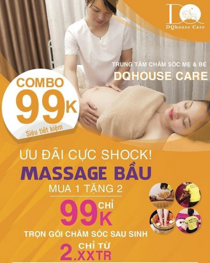 7 dịch vụ massage cho mẹ bầu uy tín và chất lượng nhất quảng nam