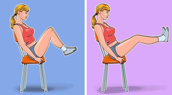 7 bài tập cho bụng phẳng và eo thon mà bạn thậm chí có thể tập khi ngồi trên ghế