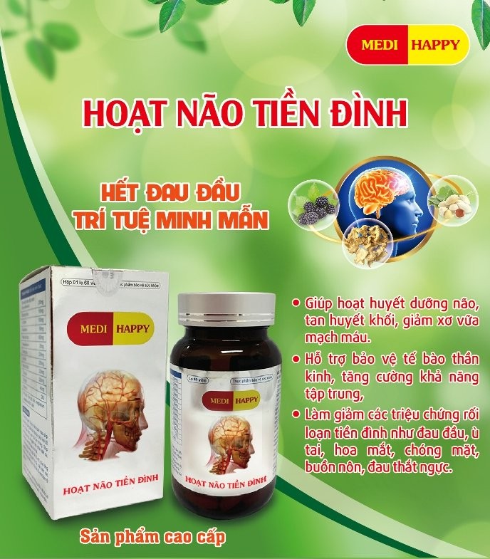 7 thực phẩm chức năng hỗ trợ điều trị rối loạn tiền đình tốt nhất hiện nay