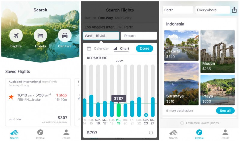 10 ứng dụng đặt vé máy bay tốt nhất trên smartphone