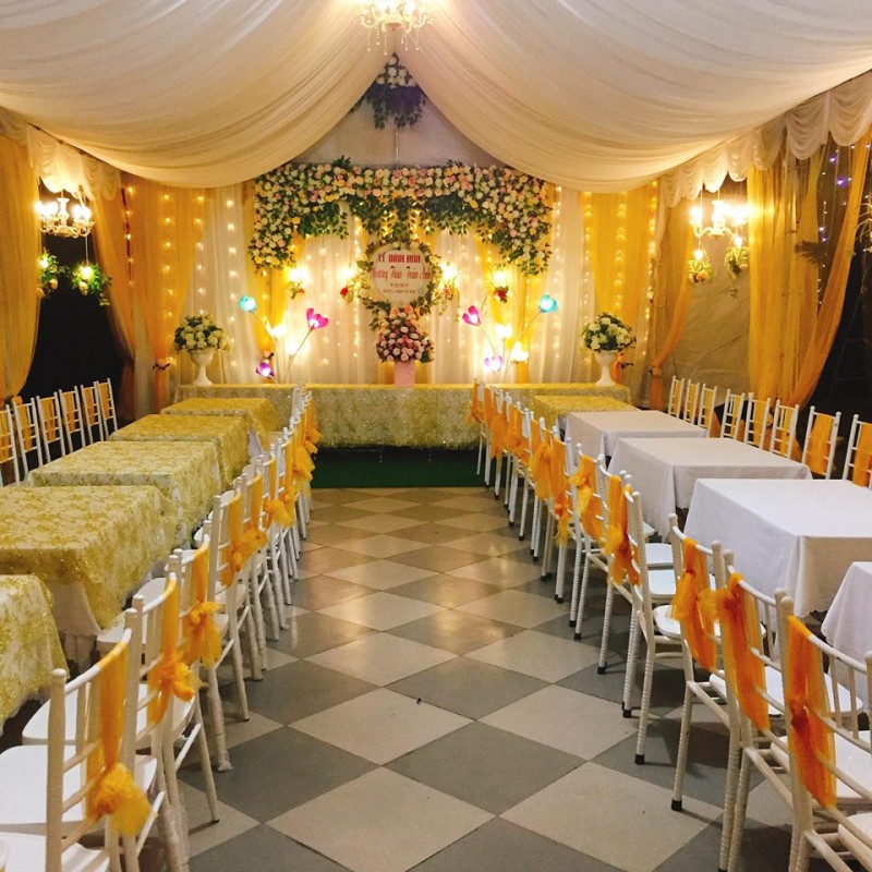 6 Dịch vụ trang trí tiệc cưới đẹp và uy tín nhất tỉnh Hà Tĩnh