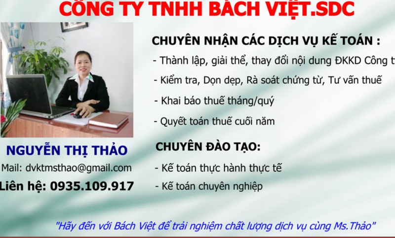 5 Công ty dịch vụ kế toán thuế tại tỉnh Phú Yên
