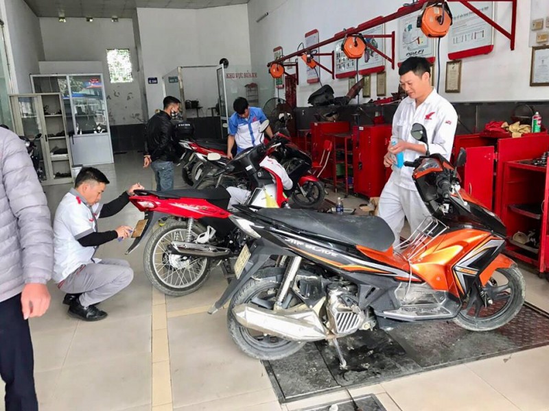 7 trung tâm bảo dưỡng xe máy honda uy tín nhất tỉnh thanh hóa