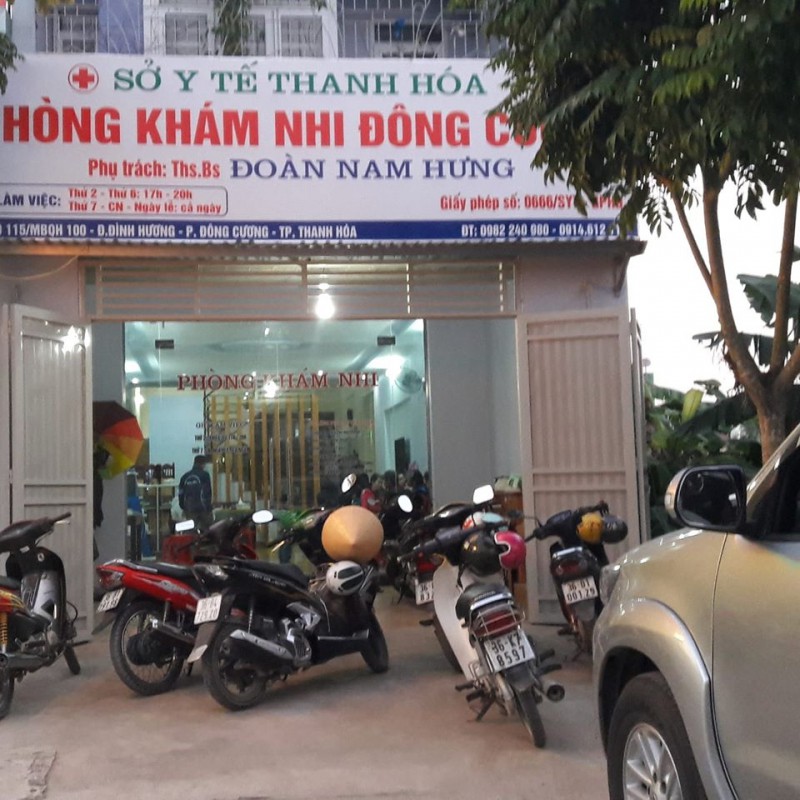 6 phòng khám nhi uy tín nhất tỉnh thanh hóa