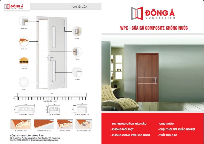 6 địa chỉ bán cửa nhựa composite uy tín và chất lượng nhất tỉnh thanh hóa