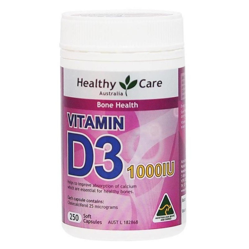 9 viên uống bổ sung vitamin d3 giúp hấp thu canxi tốt nhất hiện nay