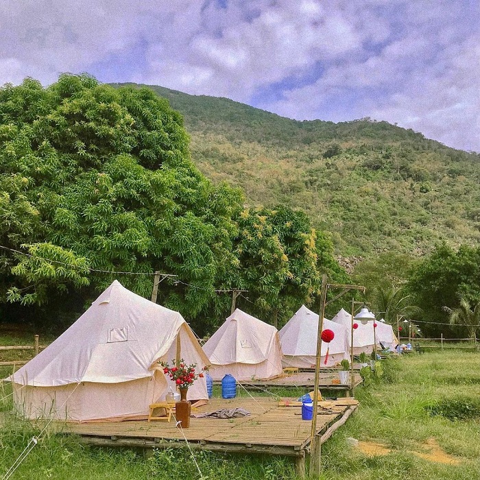 ‘Set kèo’ oanh tạc khu cắm trại Ma Lữ Quán Tây Ninh, tha hồ camping, sống ảo