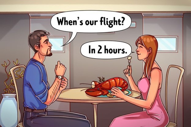 12 điều chúng ta nên tránh trước chuyến bay
