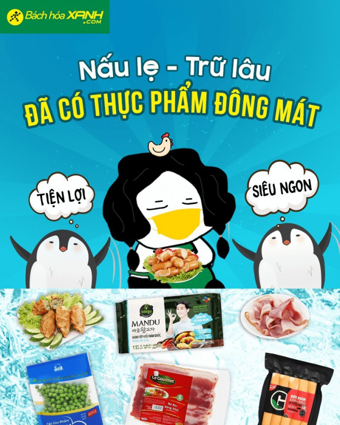 3 cửa hàng thực phẩm đông lạnh chất lượng nhất tại cà mau