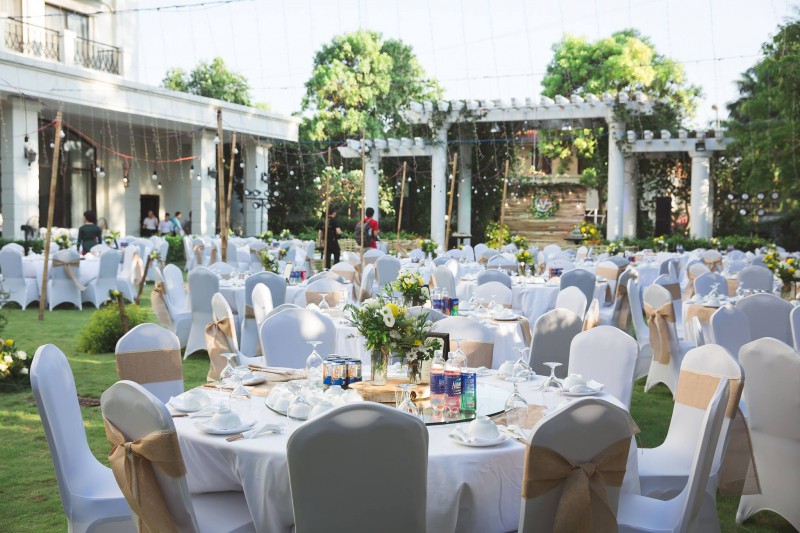 10 địa điểm tổ chức tiệc cưới ngoài trời đẹp nhất tại hà nội