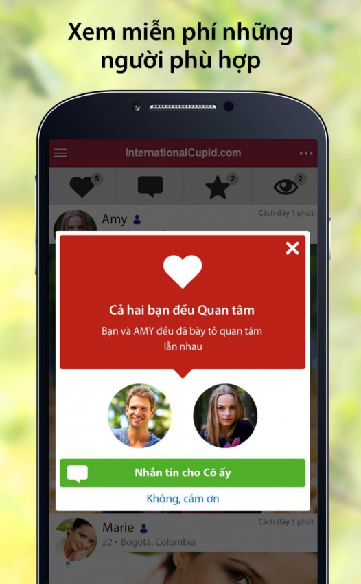 android,  7 trang web hẹn hò với người nước ngoài tốt nhất