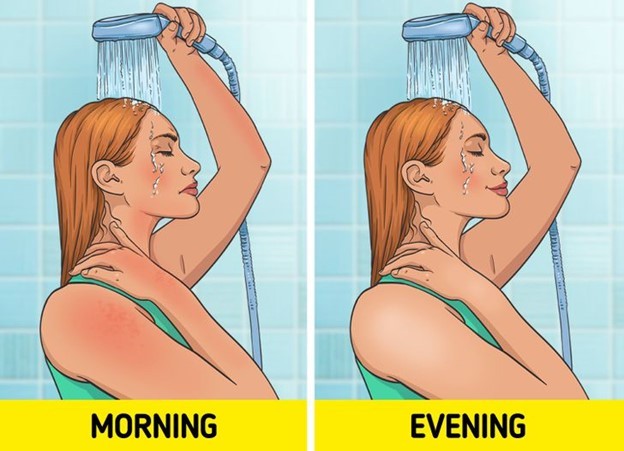 6 lợi ích của việc tắm buổi tối