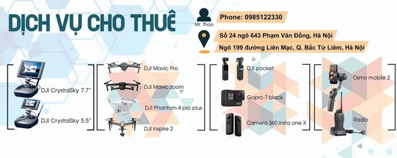 8 dịch vụ thuê flycam giá rẻ tại hà nội