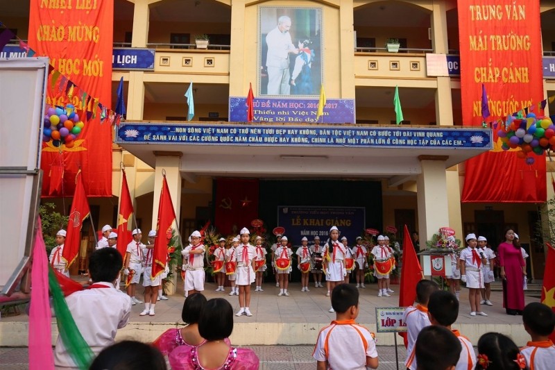 3 lời dẫn chương trình khai giảng trường tiểu học hay và ý nghĩa nhất