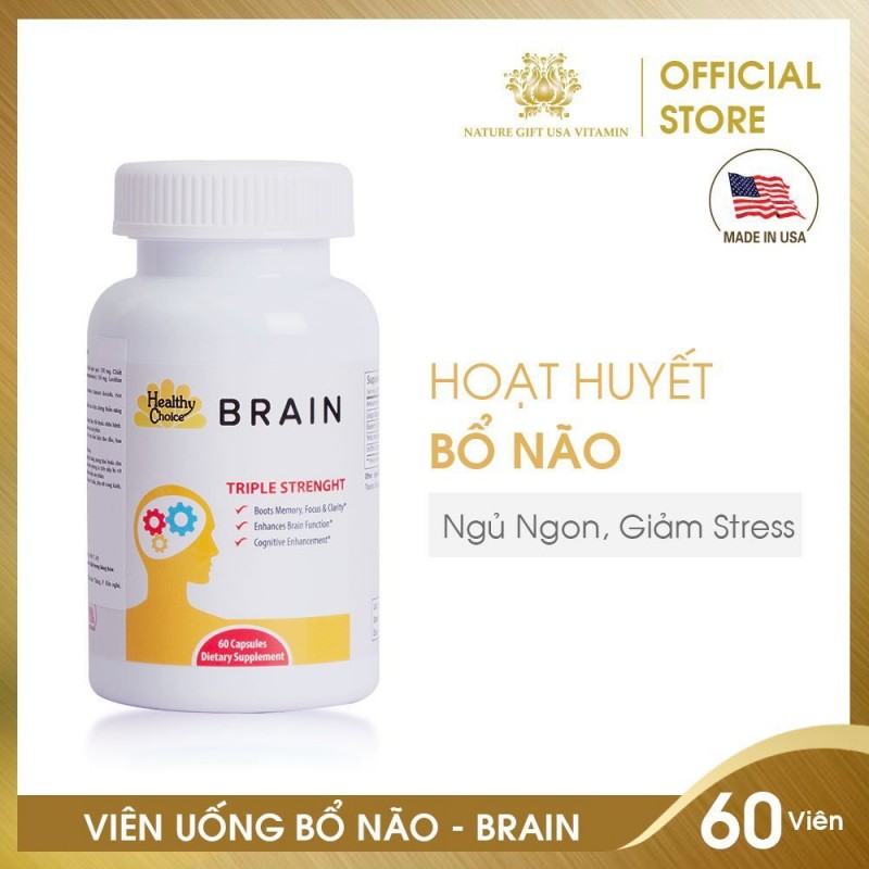 11 loại thuốc bổ não tăng cường trí nhớ tốt nhất hiện nay