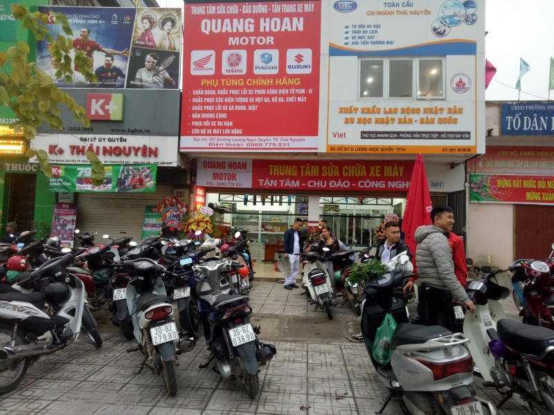 9 Trung tâm bảo dưỡng xe máy Honda uy tín nhất tỉnh Thái Nguyên