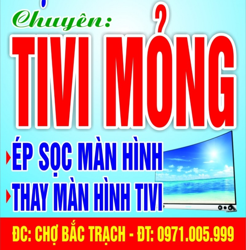 5 dịch vụ sửa chữa tivi tại nhà uy tín nhất tỉnh quảng bình