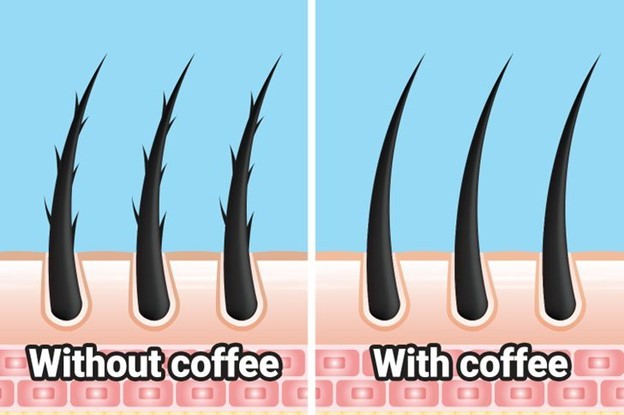 5 lợi ích tuyệt vời của cà phê đối với mái tóc